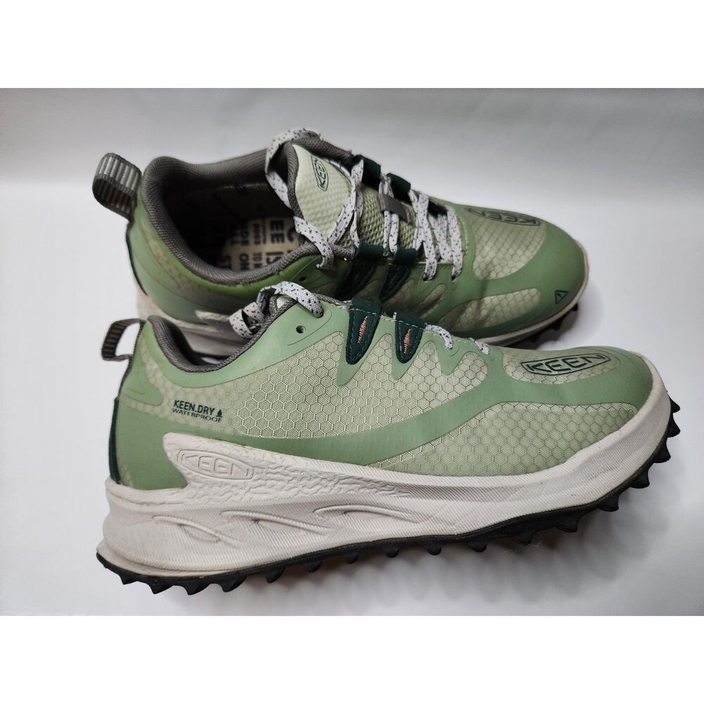 KEEN Zionic WP Waterproof Trail Shoes Women’s 7 Sage Green
